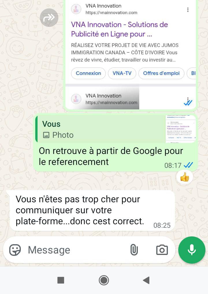 🌍 VNA INNOVATION – UNE CONFIANCE MONDIALE ! 🌍